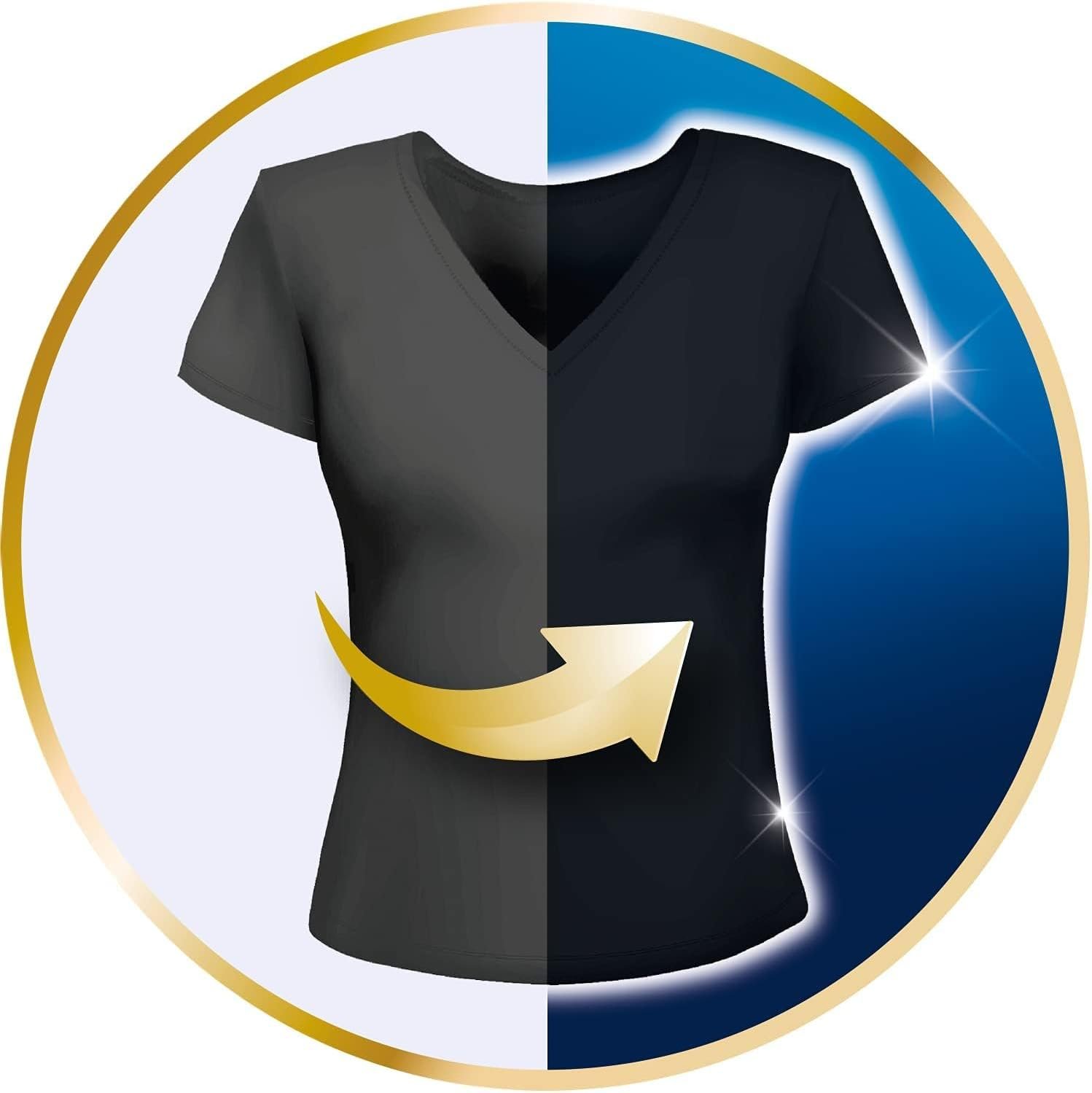 أوراق مجدد اللون الأسود 2 في 1 ومجدد الألياف لاستعادة وحماية الملابس السوداء من البهتان وتنعيم الخشنة بتصميم سهل الاستخدام مستلزمات تنظيف الغسيل دكتور بيكمان، 10 - الصورة 2