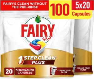 أقراص تنظيف غسالة الأطباق الكل في واحد بلس من فيري