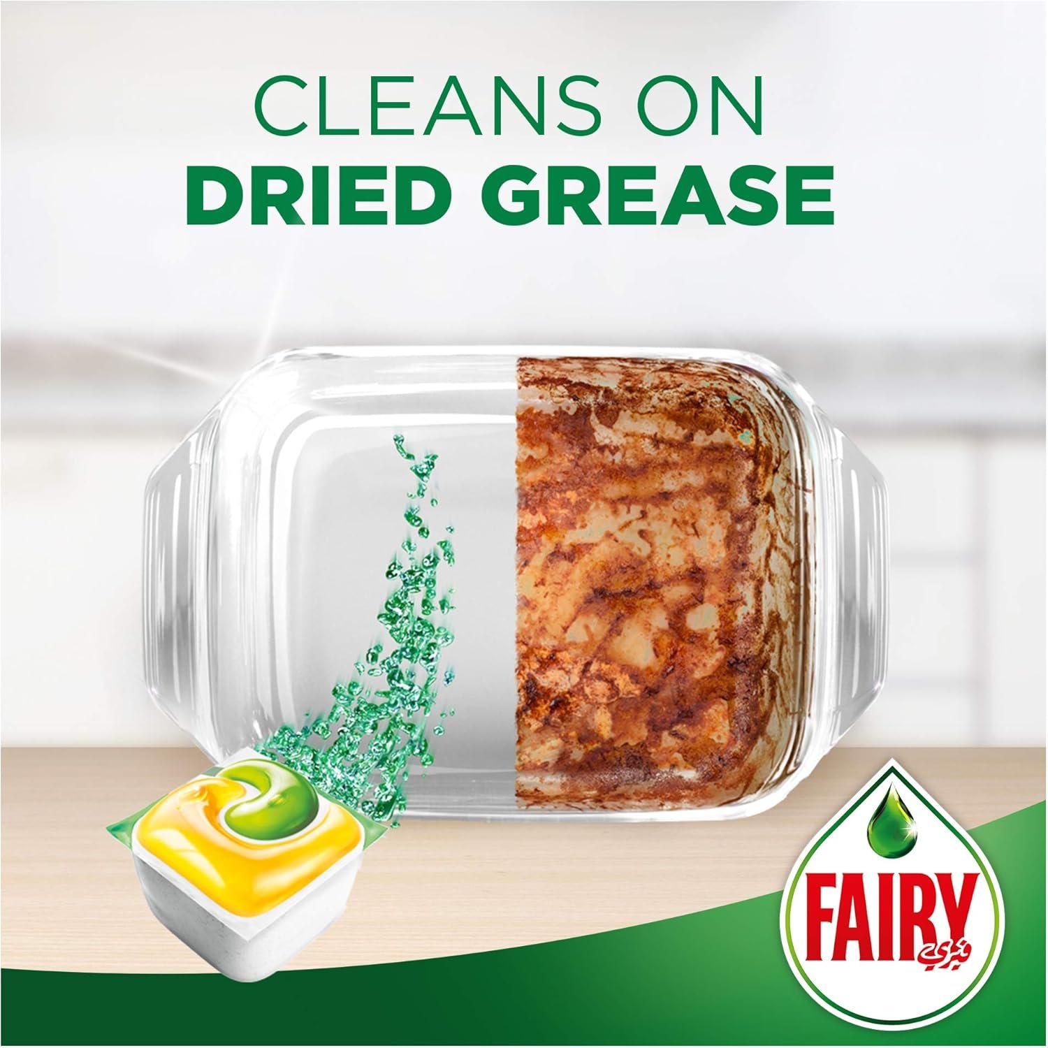 كبسولات فيري الكل في واحد لغسالات الصحون ، 80 قطعة - الصورة 3