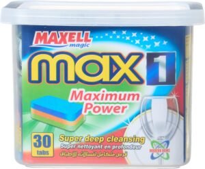 أقراص لغسالات الأطباق من ماكسيل ماجيك - 30 قرص