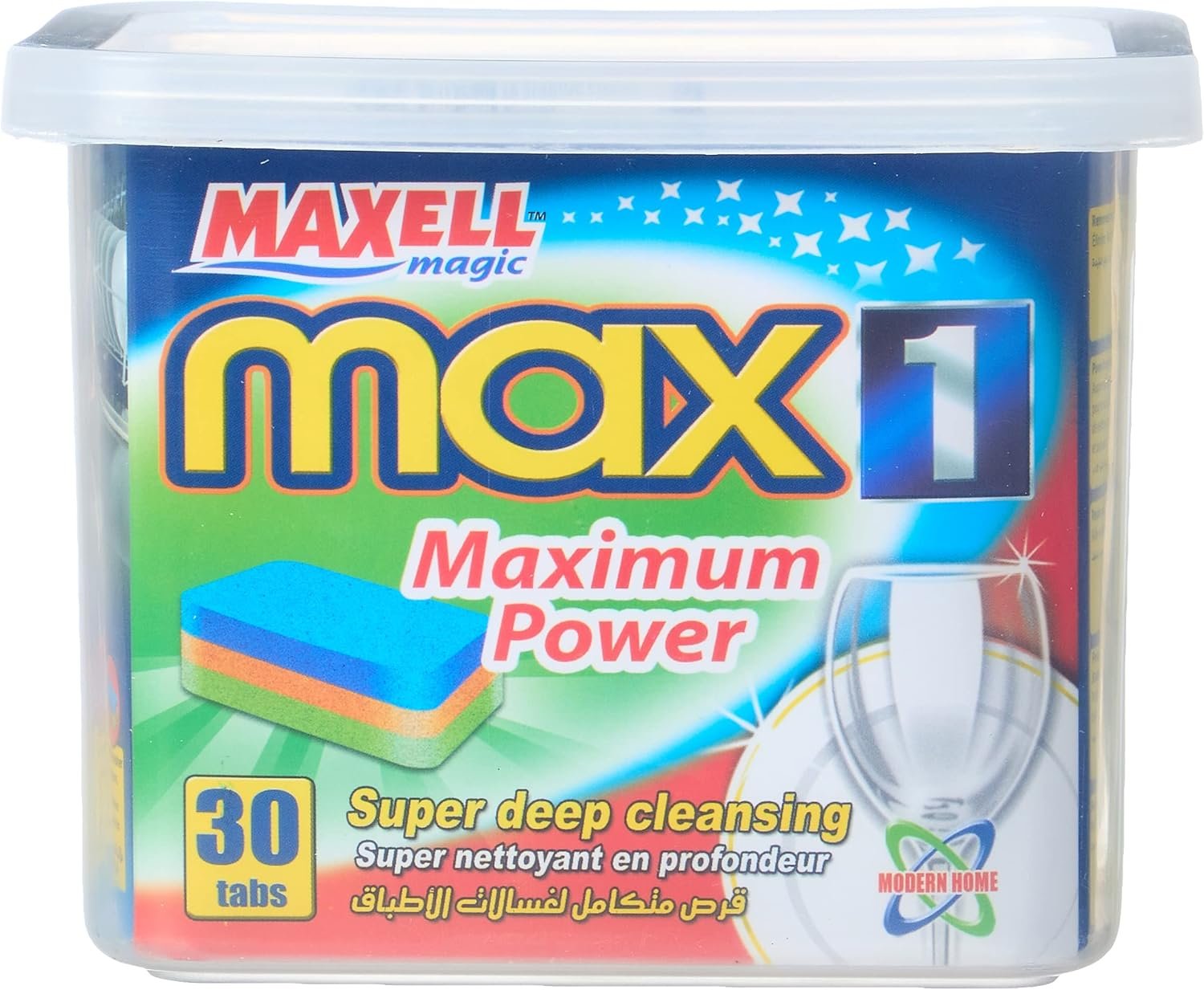 أقراص لغسالات الأطباق من ماكسيل ماجيك - 30 قرص