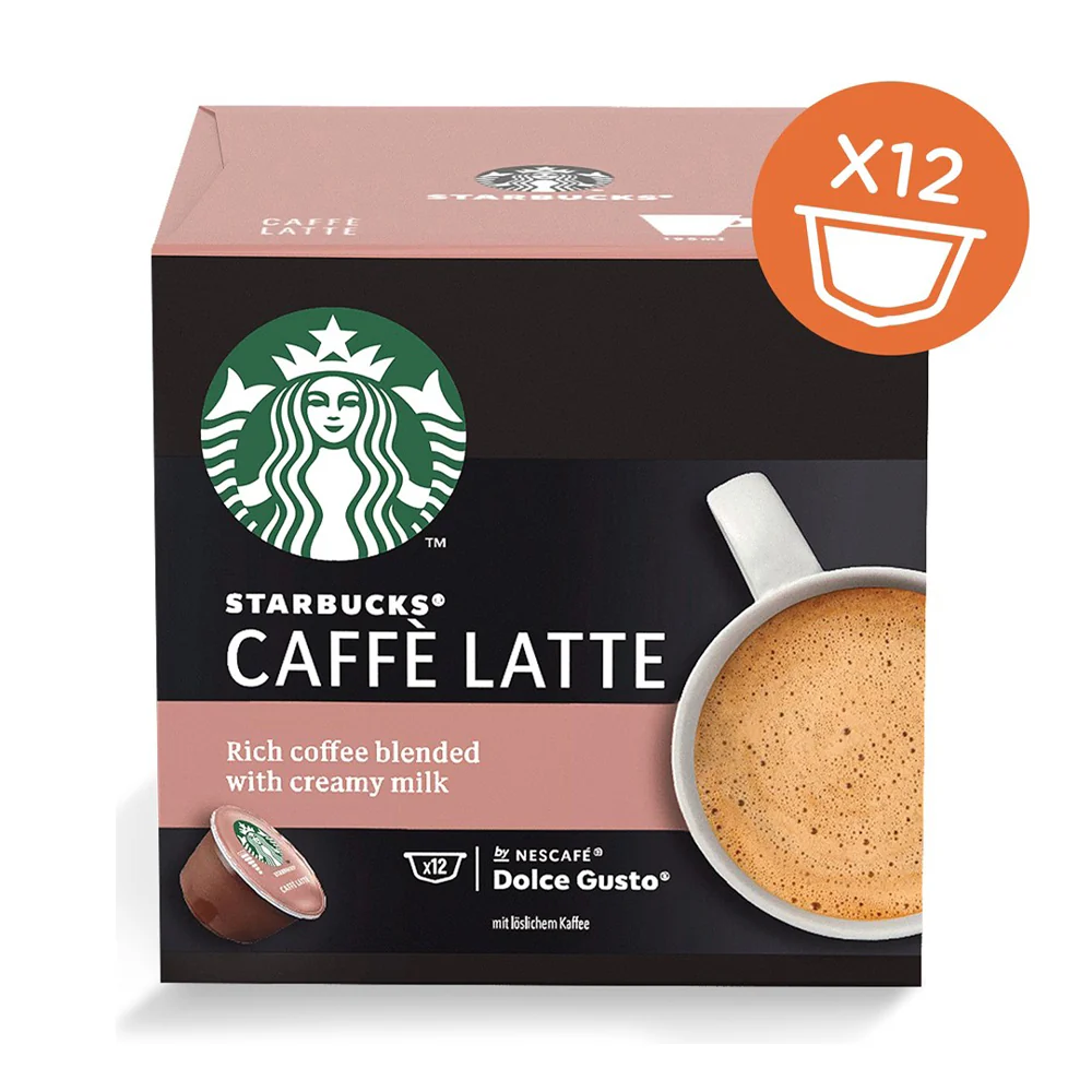 Starbucks Dolce Gusto Compatible Caffe Latte