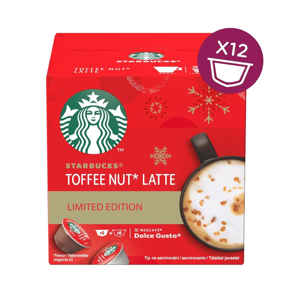 LIMITED EDITION - Dolce Gusto Starbucks Toffee Nut Latte