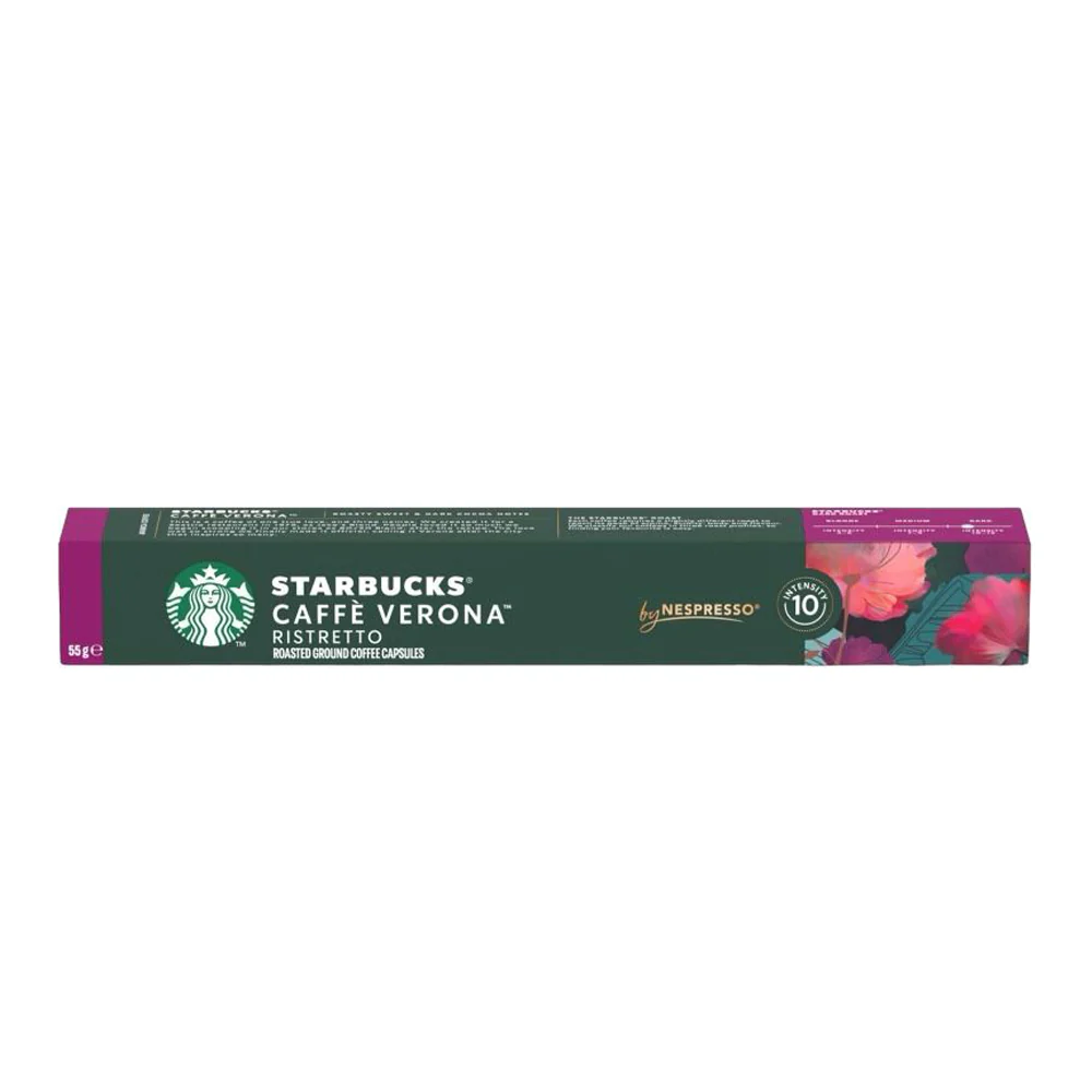 Starbucks Nespresso Compatible Cafe Verona Pods - 10 Capsules