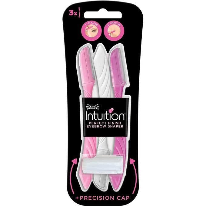 Intuition Eyebrow Shaper Facial Hair Remover 3pcs