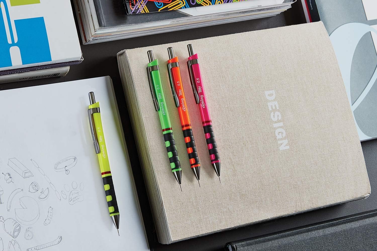 Rotring tikky 2b leads, 12 leads - 0.5 mm - الصورة 2