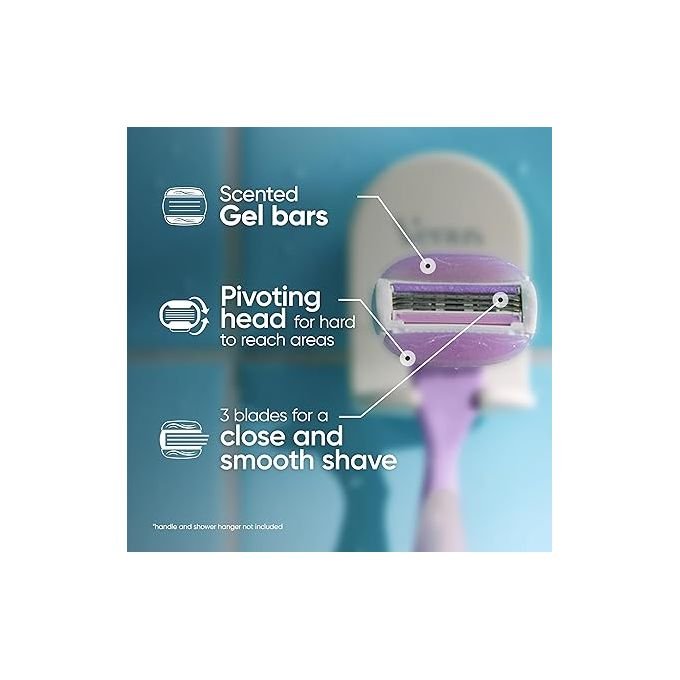 Gillette Venus Comfortglide Breeze Handle + 2 Head - 3Blades - الصورة 2